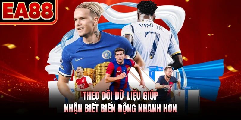 Theo dõi dữ liệu giúp nhận biết biến động nhanh hơn