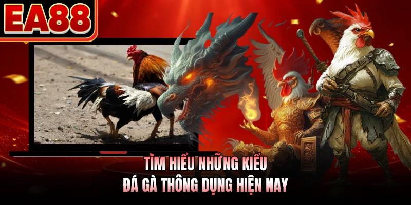 Tìm hiểu những kiểu đá gà thông dụng hiện nay